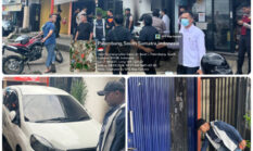 Dua Pelaku Terekam CCTV Lempar Benda Terbakar ke Rumah Warga, Mobil dan Rolling Door Terdampak