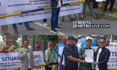 PST Geruduk Kejati Sumsel, Minta Penyidikan Korupsi Jasa Pandu Kapal Sungai Lalan Tak Berhenti di Pelaksana