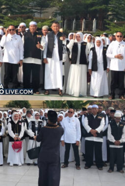 Yusuf Malaya Ubah Impian Menjadi Kenyataan, 150 Warga Sumsel Berangkat Umroh Gratis