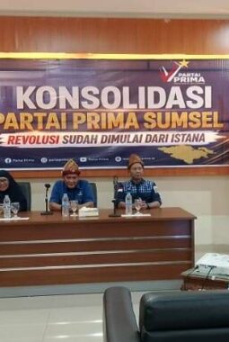 Konsolidasi Partai PRIMA Sumsel di Asrama Haji Palembang, Sekjen Tegaskan Target Lolos Verifikasi KPU dan Siap Hadapi Pemilu 2029