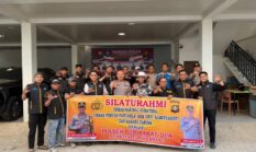 Kompol Akagani Sambangi Markas Harimau Sumatra Bersatu, Bangun Kolaborasi Jaga Keamanan Palembang