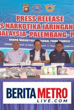 “46 Kg Sabu Gagal Beredar di Sumsel, BNNP Kejar Otak di Balik Jaringan”