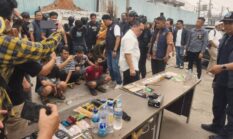 Polda Sumsel Bersama BNN Tertibkan Tiga Titik Rawan Narkoba di Palembang, Delapan Orang Diamankan