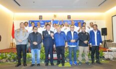 Kabid Humas Polda Sumsel Hadiri Pelantikan Pengurus SMSI Sumsel di Palembang
