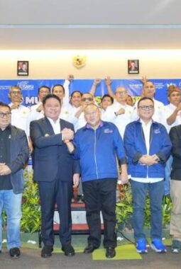 Kabid Humas Polda Sumsel Hadiri Pelantikan Pengurus SMSI Sumsel di Palembang