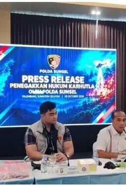 Polda Sumsel Tingkatkan Penegakan Hukum Karhutla, 43 Laporan Perkara Perorangan Ditangani